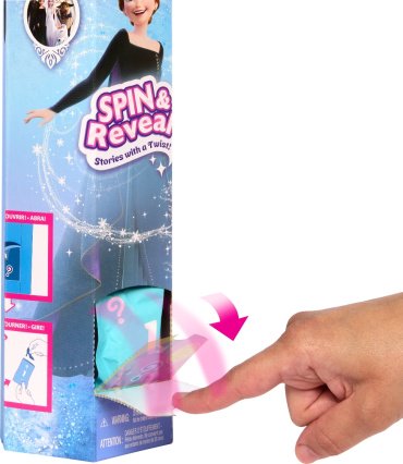 Кукла-модель Mattel Spin & Reveal. Анна HXD270, 29 см - ForteMarket Кукла-модель Mattel Spin & Reveal. Анна HXD270, 29 см купить,0