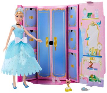 Кукла коллекционная DISNEY PRINCESS Кукла Золушка HMK53, 29 см аксессуары в комплекте