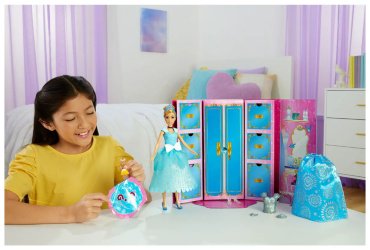 Кукла коллекционная DISNEY PRINCESS Кукла Золушка HMK53, 29 см аксессуары в комплекте