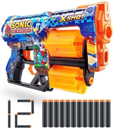Бластеры X-Shot Dread Sonic 36583J, пластик купить,NaN