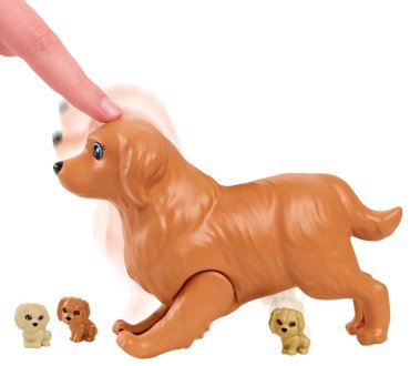 Кукла-модель Barbie Уход за новорожденными питомцами HCK750, 30 см аксессуары в комплекте