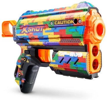 Бластеры X-Shot Flux Striper 36516K, пластик 8 шт