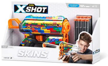 Бластеры X-Shot Flux Striper 36516K, пластик 8 шт купить,NaN