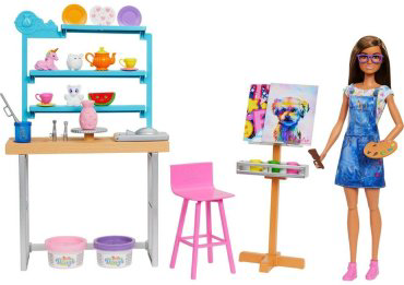 Кукла-модель BARBIE Творческая студия HCM850, 30 см