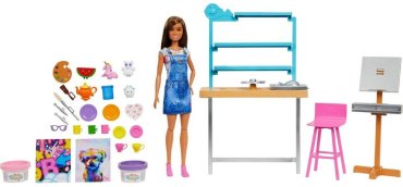 Кукла-модель BARBIE Творческая студия HCM850, 30 см