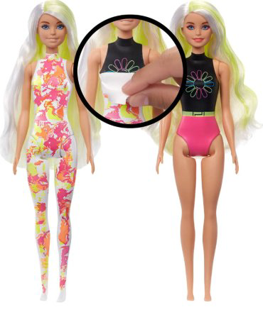 Кукла-модель BARBIE Color Reveal HCD25/HCD26, 28 см купить,NaN