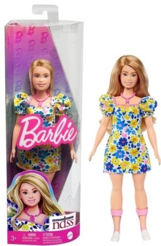 Кукла-модель Mattel Barbie Fashionistas FBR37/HJT05, 29 см аксессуары в комплекте