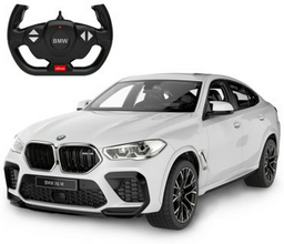 Машинка BMW Х6 M на радиоуправлении Rastar 99200W, белый