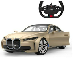 Машинка BMW i4 Concept на радиоуправлении Rastar 98300G, золотой