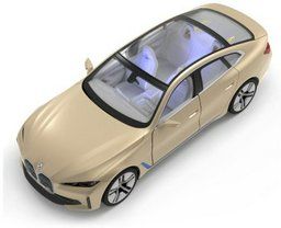 Машинка BMW i4 Concept на радиоуправлении Rastar 98300G, золотой