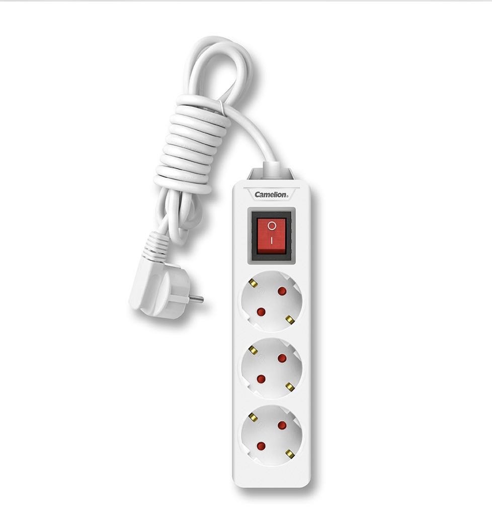 Удлинитель Camelion CMS-113-3M 3 м - ForteMarket Удлинитель Camelion CMS-113-3M 3 м купить,3000
