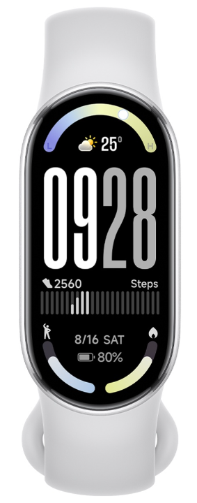 Фитнес-браслет Xiaomi Smart Band 10 BHR07PSGL Glacier Silver купить,NaN