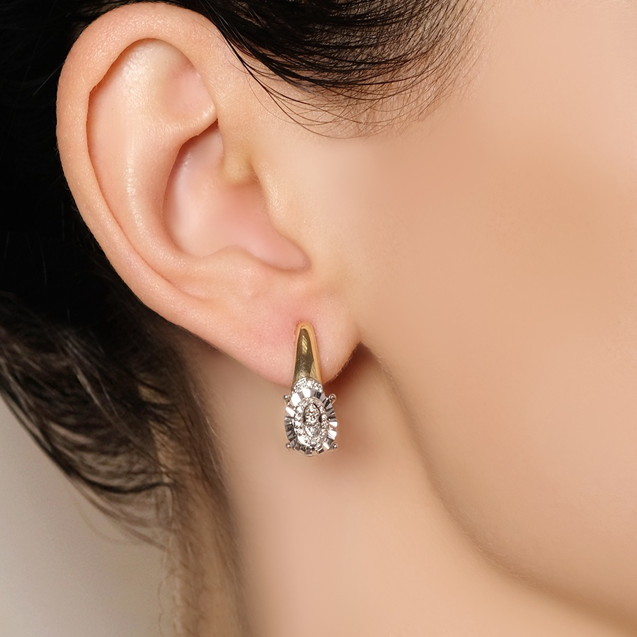  Серьги Алькор 25745-200 золото 4.67гр купить,NaN