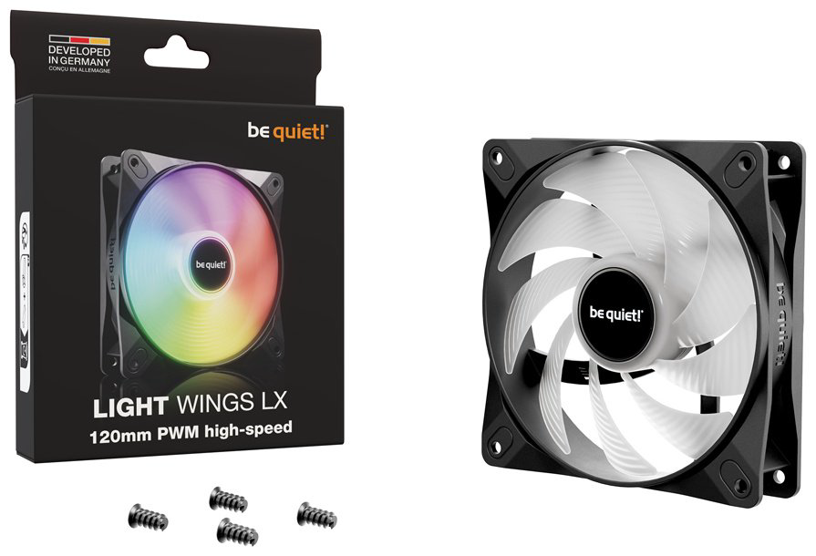 Вентилятор be quiet LIGHT WINGS LX 120mm PWM high-speed BL123
