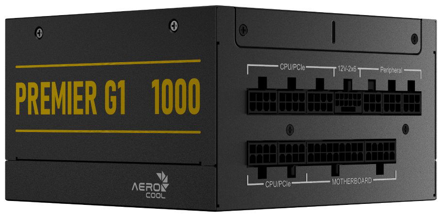 Блок питания AeroCool PREMIER G1 1000 ACPG-PRK0FEC.71 1000 Вт - ForteMarket Блок питания AeroCool PREMIER G1 1000 ACPG-PRK0FEC.71 1000 Вт купить,87430
