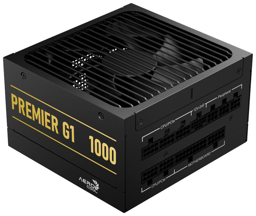 Блок питания AeroCool PREMIER G1 1000 ACPG-PRK0FEC.71 1000 Вт - ForteMarket Блок питания AeroCool PREMIER G1 1000 ACPG-PRK0FEC.71 1000 Вт купить,87430