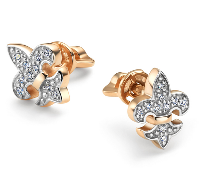 Серьги Алькор 26591-100 золото 1.87гр купить,231450