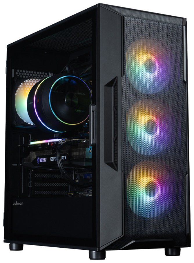 Корпус Zalman i3 NEO V2 Black черный