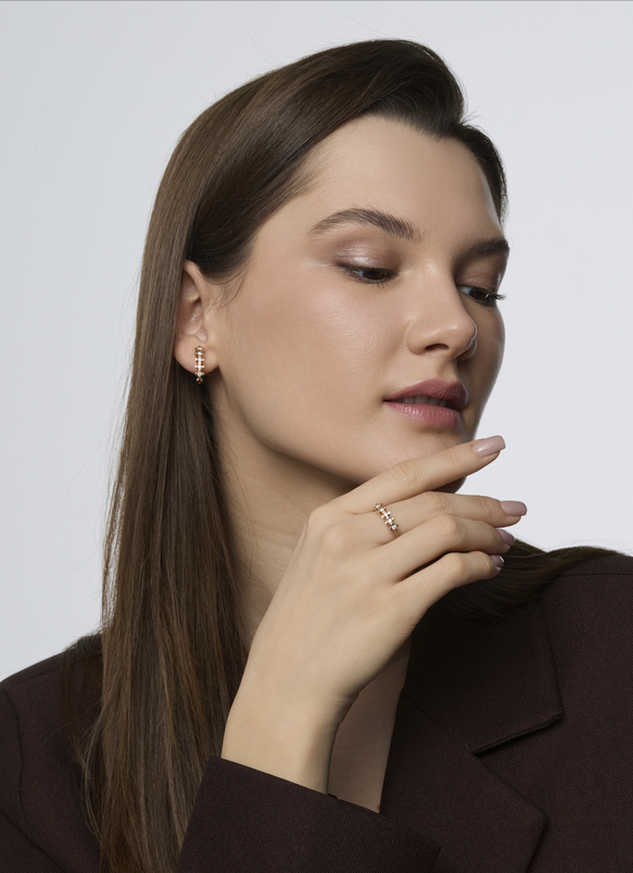 Серьги Алькор 26650-100 золото 5.41гр купить,878300