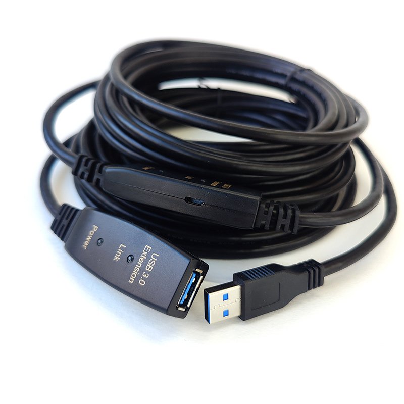 Кабель удлинитель ViTi U3AMAF 10м черный