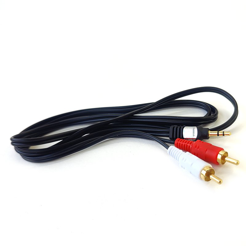 Аудио Кабель ViTi 3.5-2RCA 1.5м черный