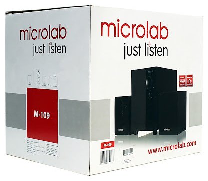 Компьютерные колонки Microlab M-109 черный