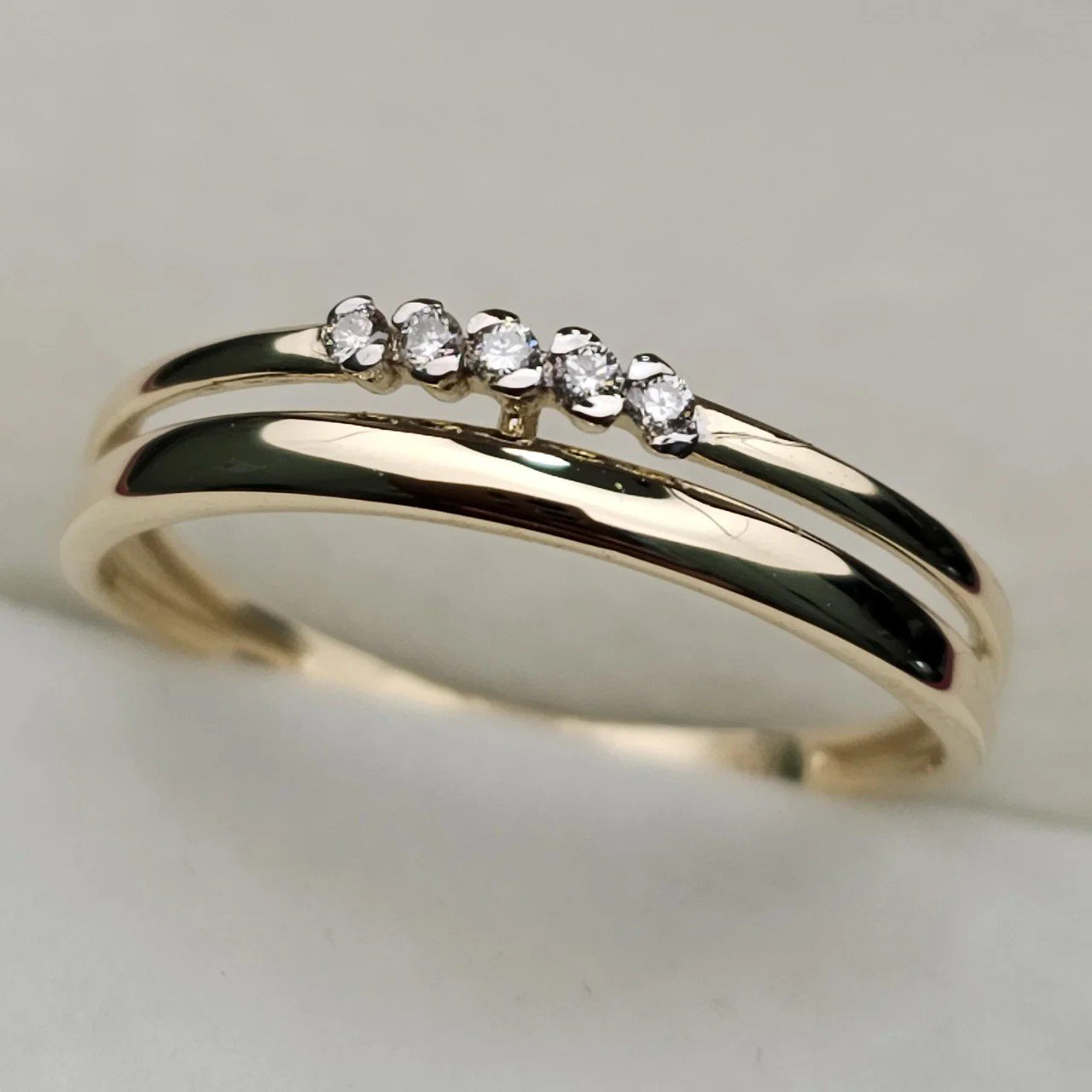 Кольцо Deimantas 108339591 17р 1,17гр 0,035ct. купить,NaN