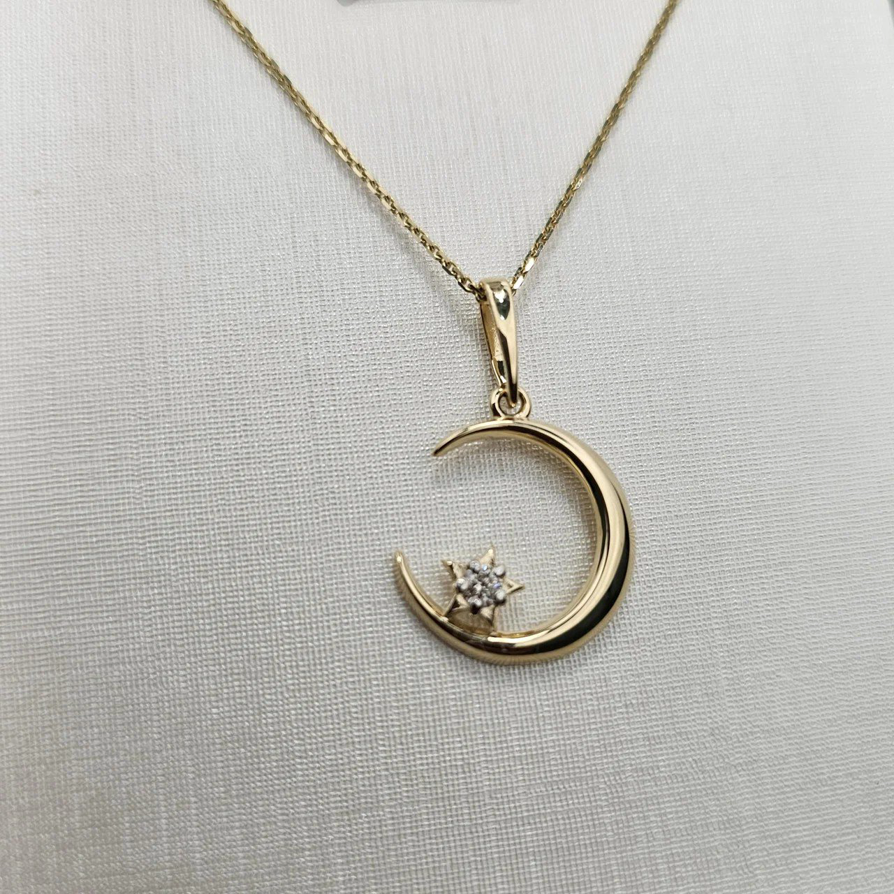 Колье Deimantas 108343924 45см 0,79гр 0,058ct. купить,NaN