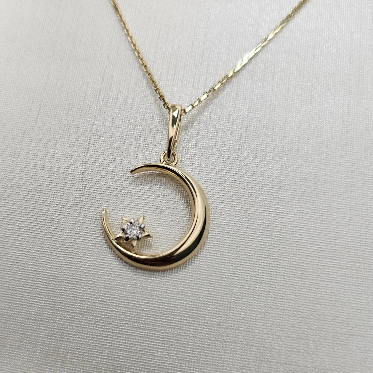 Колье Deimantas 108343924 45см 0,79гр 0,058ct. купить,NaN