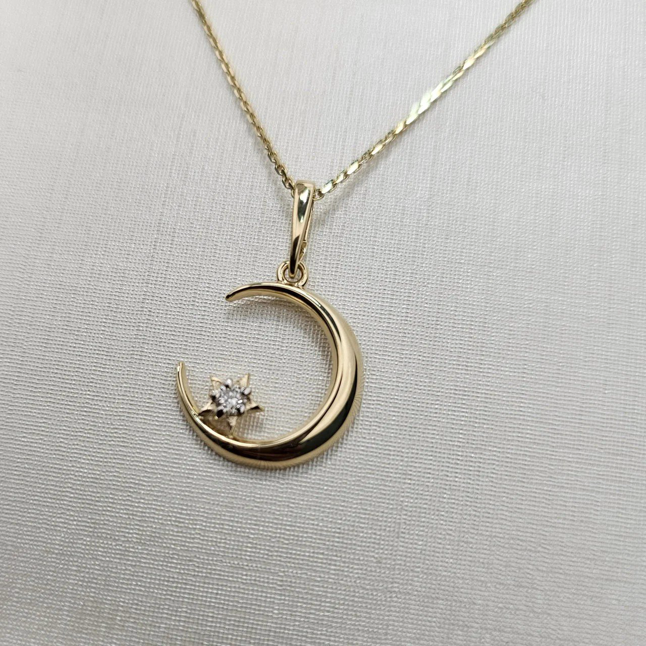 Колье Deimantas 108343924 45см 0,79гр 0,058ct. купить,NaN
