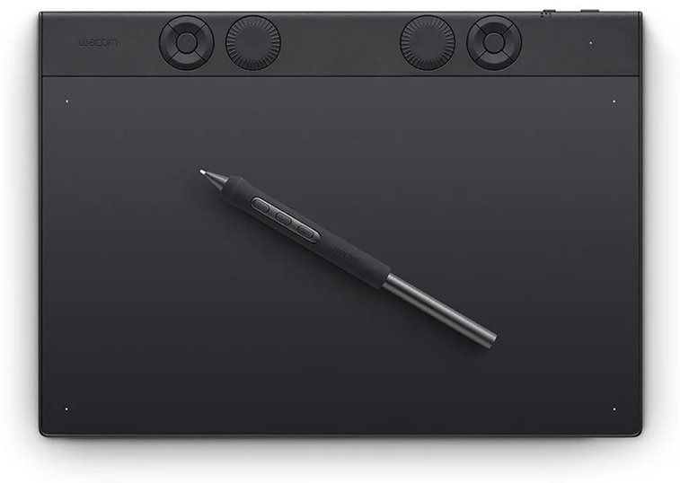 Графический планшет Wacom Intuos Pro pen tablet small PTK470K0B черный - ForteMarket Графический планшет Wacom Intuos Pro pen tablet small PTK470K0B черный купить,162990