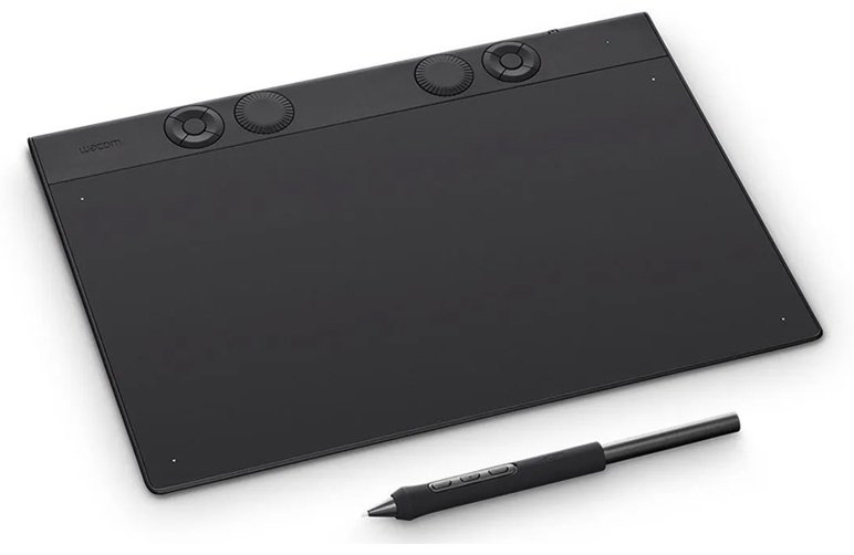 Графический планшет Wacom Intuos Pro pen tablet small PTK470K0B черный
