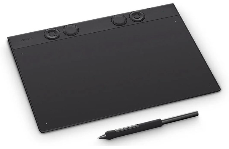 Графический планшет Wacom Intuos Pro pen tablet small PTK470K0B черный - ForteMarket Графический планшет Wacom Intuos Pro pen tablet small PTK470K0B черный купить,162990