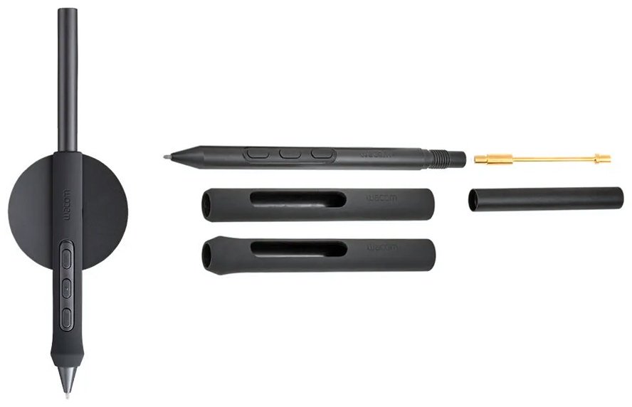 Графический планшет Wacom Intuos Pro pen tablet small PTK470K0B черный