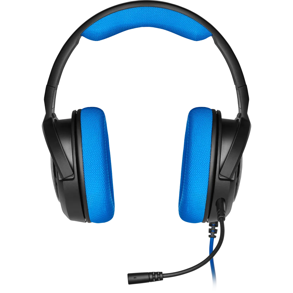 Наушники Corsair HS35 CA-9011196-EU черно-синие купить,NaN