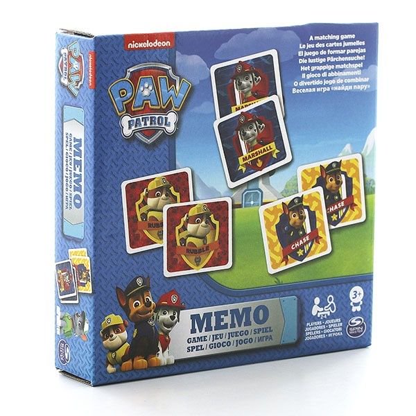 Настольная игра мемори Spin Master Щенячий Патруль 48 карточек купить,NaN