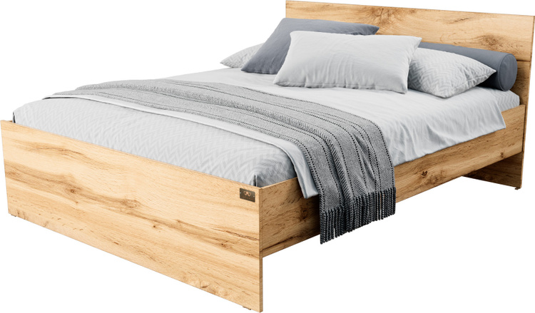 Кровать Мебель Азии Алиса 160x200см с матрасом коричневая купить,NaN