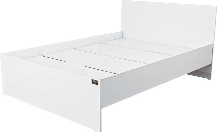 Кровать Мебель Азии Алиса 140x200см с матрасом белая купить,NaN