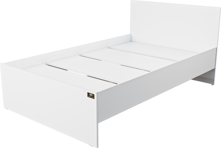 Кровать Мебель Азии Алиса 120x200см с матрасом белая купить,NaN