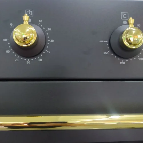 Электрическая духовка MSR 02 29 BL Gold черная купить,0