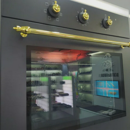 Электрическая духовка MSR 02 29 BL Gold черная