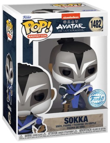 Фигурка Funko AVATAR: THE LAST AIRBENDER. ФИГУРКА POP: SOKKA (WARRIOR) 10 см 1 шт