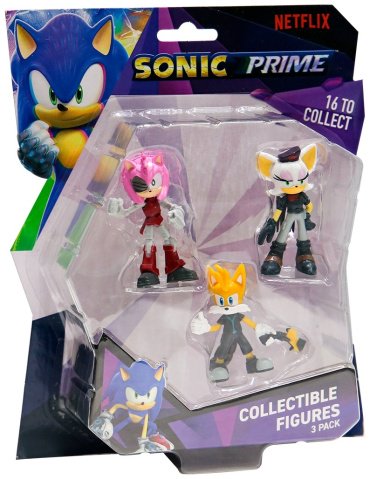 Фигурка Sonic Amy/Tails/Rebel Rogue 6.5 см 3 шт