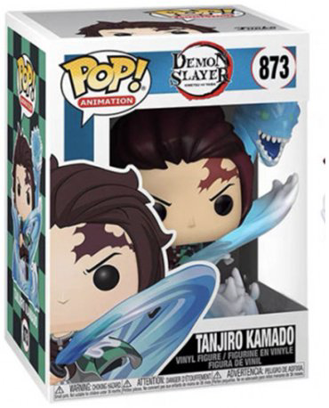 Фигурка Funko Tanjiro Kamado with Dragon 9.5 см 1 шт