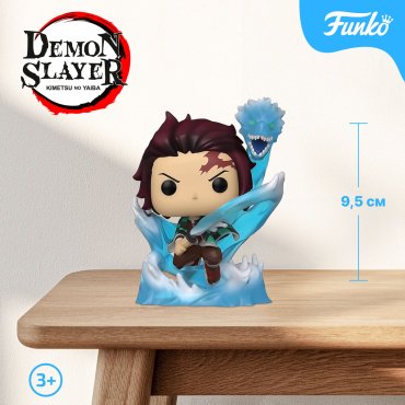 Фигурка Funko Tanjiro Kamado with Dragon 9.5 см 1 шт