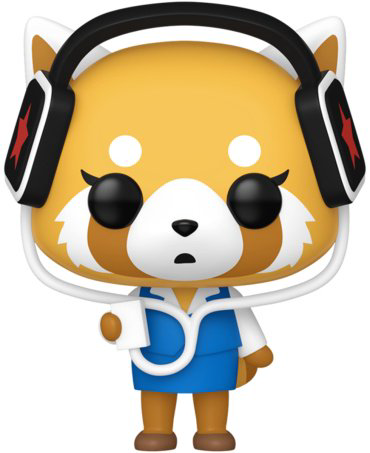 Фигурка Funko Aggretsuko with headphones 9 см 1 шт