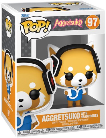 Фигурка Funko Aggretsuko with headphones 9 см 1 шт