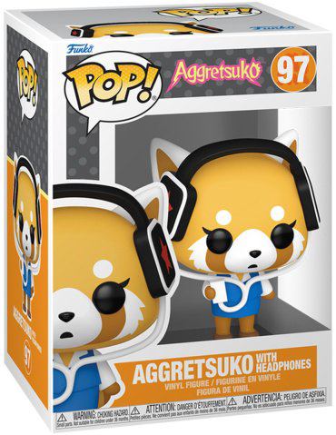 Фигурка Funko Aggretsuko with headphones 9 см 1 шт