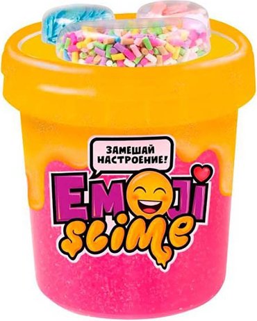 Slime Emoji слайм S130-77, розовый