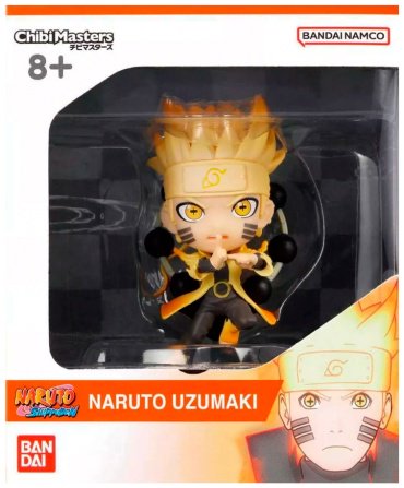 Фигурка Bandai Chibi Masters - Naruto Uzumaki 8 см 1 шт